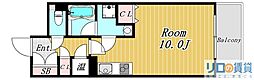 グレンパーク新大阪2 ワンルームの間取図画像