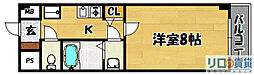 ノーム下新庄2 1Kの間取図画像