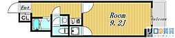 ヴェローノ新大阪南 1Kの間取図画像