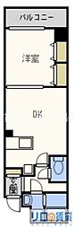 セントロイヤルクラブ新大阪 1LDKの間取図画像