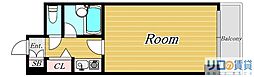 ロイヤルハイツパート2西淡路 1Kの間取図画像