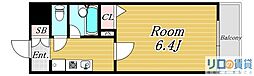 エスリード新大阪第5 1Kの間取図画像