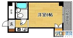 ラ・セレッソ ワンルームの間取図画像