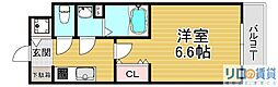 S-RESIDENCE上新庄beat 1Kの間取図画像