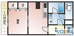 ネオライフ新大阪東棟 1LDKの間取図画像
