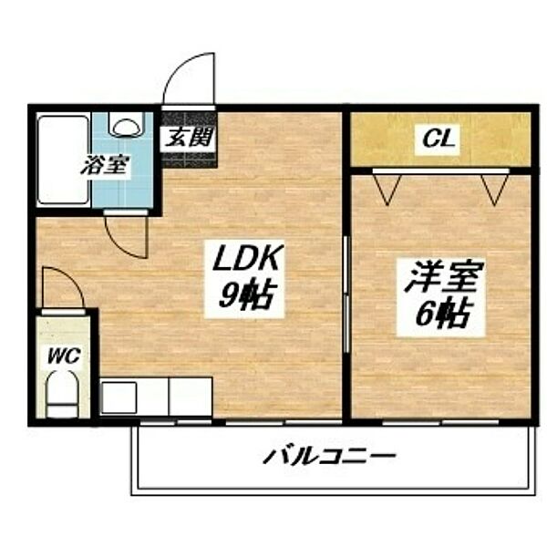 ドムール大倉 502｜大阪府大阪市東住吉区田辺6丁目(賃貸マンション1LDK・5階・34.00㎡)の写真 その2