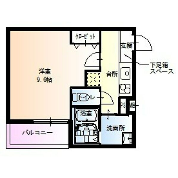 フジパレス喜連瓜破III番館 305｜大阪府大阪市平野区瓜破1丁目(賃貸アパート1K・3階・30.00㎡)の写真 その2