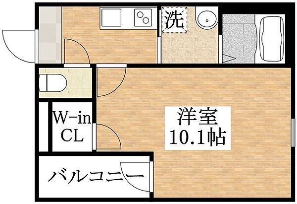 フジパレス平野南II番館 101｜大阪府大阪市平野区長吉長原1丁目(賃貸アパート1K・1階・30.57㎡)の写真 その2