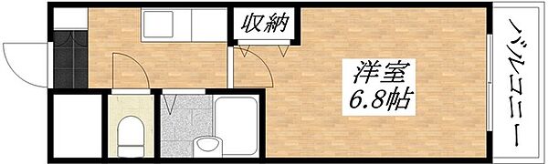 エスペランサ政所 206｜大阪府大阪市平野区平野本町5丁目(賃貸マンション1K・2階・21.00㎡)の写真 その2