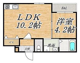 F asecia 巽北 204 ｜ 大阪府大阪市生野区巽北1丁目（賃貸アパート1LDK・2階・32.24㎡） その2