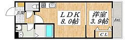 D porta arcobaleno 1LDKの間取図画像