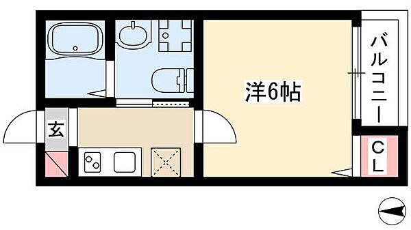 ZEN名駅 ｜愛知県名古屋市中川区西日置町9丁目(賃貸アパート1K・2階・21.06㎡)の写真 その2