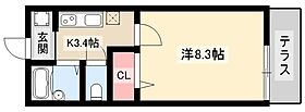 スプリングコート  ｜ 愛知県名古屋市中村区城屋敷町1丁目18-1（賃貸アパート1K・1階・24.18㎡） その2