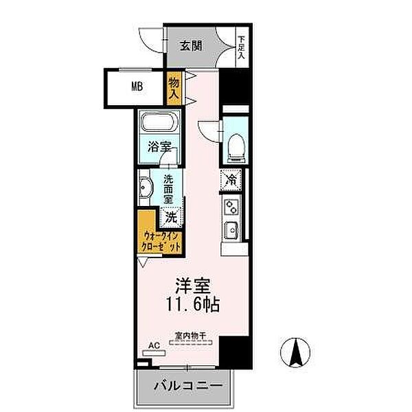 御幸レジデンス丸の内 ｜愛知県名古屋市中区丸の内3丁目(賃貸マンション1R・7階・36.15㎡)の写真 その2