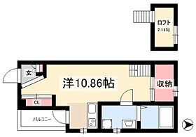 Lugar bonito  ｜ 愛知県名古屋市東区大幸1丁目7-6（賃貸アパート1R・2階・28.08㎡） その2