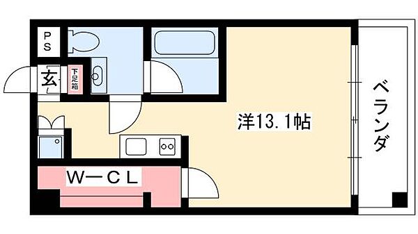 エルブ浄心 ｜愛知県名古屋市西区上名古屋2丁目(賃貸マンション1K・5階・39.20㎡)の写真 その2