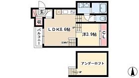 クレスト高畑  ｜ 愛知県名古屋市中川区中郷2丁目17-2（賃貸アパート1LDK・1階・33.08㎡） その2