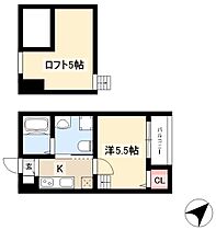 アソシエIII  ｜ 愛知県名古屋市西区名塚町3丁目88（賃貸アパート1K・2階・20.75㎡） その2