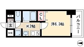 プレサンス大須観音駅前サクシード  ｜ 愛知県名古屋市中区大須1丁目21-8（賃貸マンション1K・10階・21.39㎡） その2