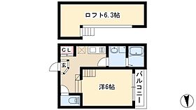 プロスぺラス八田  ｜ 愛知県名古屋市中川区野田1丁目13-2（賃貸アパート1K・2階・21.37㎡） その2