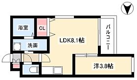 MOVE本陣PREMIO  ｜ 愛知県名古屋市中村区松原町5丁目55（賃貸アパート1LDK・1階・29.45㎡） その2