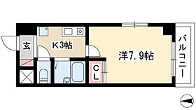 プロビデンス泉  ｜ 愛知県名古屋市東区泉2丁目29-4（賃貸マンション1K・3階・24.18㎡） その2