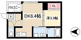 クレメント庄内通  ｜ 愛知県名古屋市西区江向町5丁目57-2（賃貸アパート1DK・3階・25.96㎡） その2