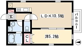 LUCE  ｜ 愛知県名古屋市西区大金町4丁目37-1（賃貸アパート1LDK・3階・36.78㎡） その2