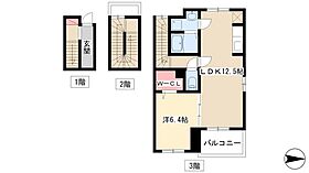 アイリスレジデンスII  ｜ 愛知県名古屋市西区大野木4丁目420（賃貸アパート1LDK・3階・54.68㎡） その2