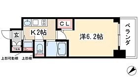 プレサンス鶴舞公園WEST  ｜ 愛知県名古屋市中区千代田2丁目11-24（賃貸マンション1K・6階・21.09㎡） その2