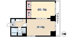 ヒルトップハウス  ｜ 愛知県名古屋市東区泉2丁目20-2（賃貸マンション1LDK・3階・57.72㎡） その2