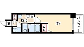 フローライト上前津  ｜ 愛知県名古屋市中区上前津1丁目12-29（賃貸マンション1K・4階・24.93㎡） その2