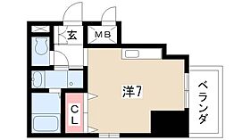 ラ・ルーシュ泉  ｜ 愛知県名古屋市東区泉1丁目19-24（賃貸マンション1R・6階・24.88㎡） その2