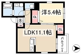 DEVELD藤江  ｜ 愛知県名古屋市中村区藤江町2丁目46-2（賃貸アパート1LDK・2階・40.01㎡） その2