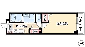 クレア本陣  ｜ 愛知県名古屋市中村区松原町2丁目17-1（賃貸マンション1K・3階・30.24㎡） その2