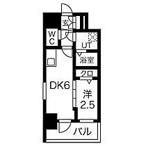 エスリード池下レスティア  ｜ 愛知県名古屋市千種区仲田2丁目16-13（賃貸マンション1DK・6階・25.20㎡） その2