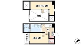 Allonge  ｜ 愛知県名古屋市中川区石場町3丁目29-1（賃貸アパート1K・2階・20.30㎡） その2