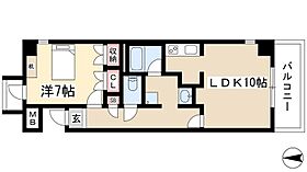 鶴舞ガーデンコート  ｜ 愛知県名古屋市中区千代田3丁目15-7（賃貸マンション1LDK・8階・42.49㎡） その2