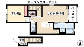 グランシュール　III  ｜ 愛知県名古屋市中村区岩塚町字城前1-1（賃貸アパート1LDK・2階・41.26㎡） その2