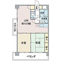 扶桑ハイツI  ｜ 愛知県名古屋市千種区今池南29-23（賃貸マンション2LDK・9階・54.95㎡） その2