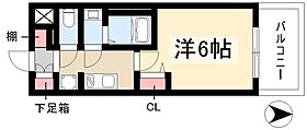 プレサンス東別院セレニス  ｜ 愛知県名古屋市中区平和1丁目2103（賃貸マンション1K・3階・21.09㎡） その2