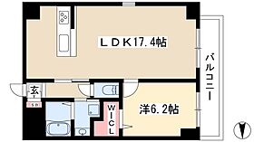 Izumi Tres  ｜ 愛知県名古屋市東区泉3丁目29（賃貸マンション1LDK・2階・53.55㎡） その2