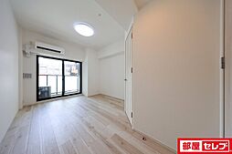 S-RESIDENCE浅間町駅前axial(アクシャル) 14階1Kのリビング/ダイニング