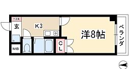 間取図画像 1K
