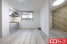 GVIVRE東別院 4階ワンルームのリビング/ダイニング