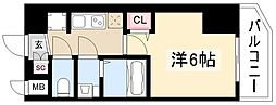 間取図画像 1K