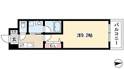 S-FORT名駅南五丁目 1Kの間取図画像