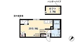 REX新栄 ワンルームの間取図画像