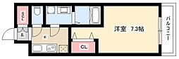 S-RESIDENCE浄心 1Kの間取図画像