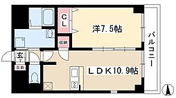 Axis 1LDKの間取図画像